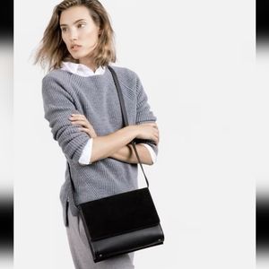 Everlane Petra Crossbody Bag in Brown and Gray